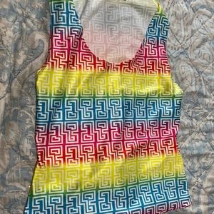 Large colorful bodysuit